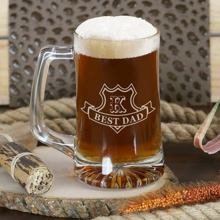 Personalized Best Dad Beer Mug (Best Gifts For Beer Snobs)