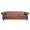 Brown, variant on Holaki 84" PU Rolled Arm Chesterfield Three Seater Sofa, Brown