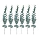 thumbnail image 1 of Póngase en contacto con el servicio de atención al cliente para realizar un pedido 6 piezas por paquete de 38 CM; Spray blanco 6 uds eucalipto flores artificiales y plantas ANGGREK  Otros, 1 of 8