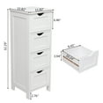 thumbnail image 3 of 4 Drawers Storage Cabinet, 3 of 12