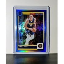 Nikola Jokic 2023-24 Panini Premium Stock NBA Hoops #1 Prizm Refractor Nuggets
