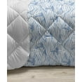 thumbnail image 3 of Sailing Down Alternative Comforter, Repetitive Waves Sea Sailboat Seagulls Simplistic Illustration, Microfiber Quilt for All Season, 5 Sizes, Dark Violet Blue White, by Ambesonne, 3 of 3