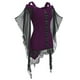 thumbnail image 3 of ICHUANYI Clearance Women's Fashion Casual Long Sleeve Button Lapel Print Pocket Top Blouse(Purple, S) ICHUANYI WER2023081111927, 3 of 4