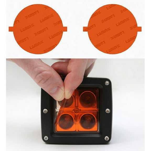 Toyota 4Runner Round (2014 ) Amber Fog Light Covers