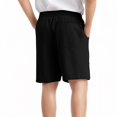 thumbnail image 5 of DeHolifer Boys' Shorts Casual Elastic Waist Drawstring Solid Color Summer Loose Comfy Shorts with Pocket ,15 Years, 5 of 8