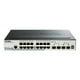 D-Link Commutateur Gigabit Empilable 20 ports Comprenant 2 x ports SFP et 2 x ports SFP+ 10GbE - DGS-1510-20 – image 4 sur 4