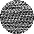thumbnail image 1 of Ahgly Company Indoor Round Patterned Midnight Gray Area Rugs, 7' Round, 1 of 6