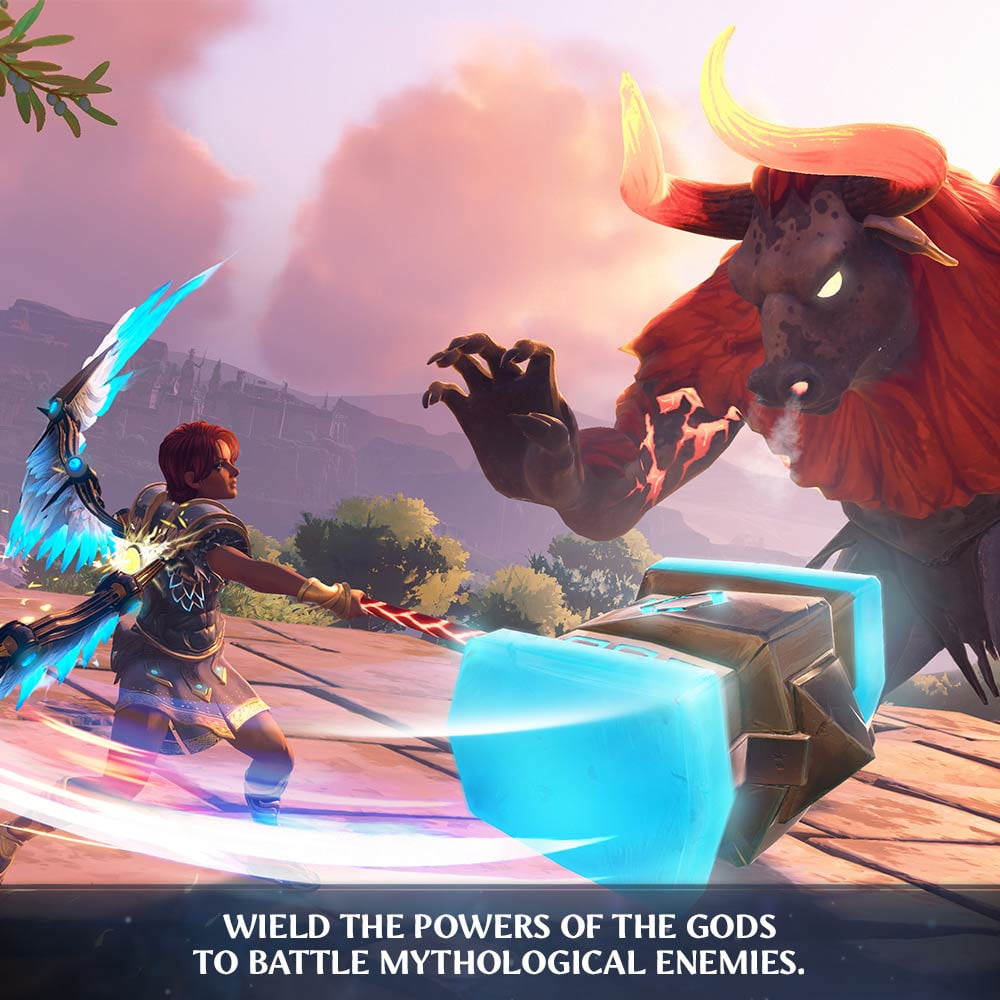 Immortals Fenyx Rising PlayStation 4 Standard Edition with free upgrade to the digital PS5 version, Pre-order Bonus