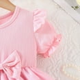 thumbnail image 6 of MEZZALL Sweet Baby Girl Girls Princess Style Three Dimen Sional Bu Tte Rfly Mesh Dresses Relaxed Fit, 12-18 Months, 6 of 9