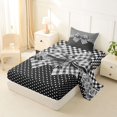 thumbnail image 2 of Erosebridal Teens Vintage Floral Bow Twin Sheet Sets 3pcs,Girls Ombre Polka Dots Bedding,Microfiber Bedroom Decor, 2 of 5