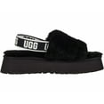 thumbnail image 2 of UGG Disco Slide Black 1112258-BLK Women's Size 8 Medium, 2 of 5