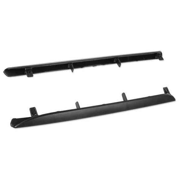 CROSSDESIGN Black Left Right Rear Bumper Lower Trim Molding Fit for 2018-2020 Toyota Camry SE XSE