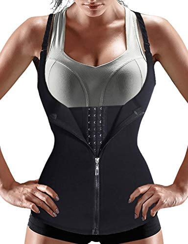 Gotoly Invisable Body Shaper,Waist Trainer Tank Top for Weight Loss Sport Workout 