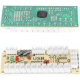 thumbnail image 4 of ZOUSSIQI QM070913 Contrôleur de Jeu Codeur USB Module à Délai Zéro pour PC pour MAME pour Retropie, Codeur USB PC avec Fil et Câble Joystick 5 Broches, Double CA919-51110, 4 of 9