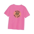 thumbnail image 1 of Camiseta con estampado de letras para mujer, camiseta de manga corta informal para mujer, camiseta con cuello redondo para oficina, escalada en casa, mochilero, compras SG, 1 of 8