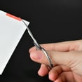 thumbnail image 7 of Coolmade Nose Hair Scissors Facial Hair Scissors Small Scissors Stainless Steel Straight Tip Scissor for Eyebrows, Nose, Moustache, Beard, Silver, 3 Pieces, 7 of 7