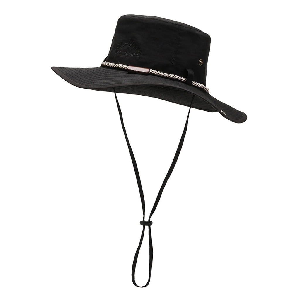 Super Wide Brim Bucket Hat Waterproof Sun Hat for Fishing Hiking