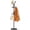 Black, variant on Heavy Duty Coat Rack Freestanding with Stable Wood Base Metal Coat Tree with 12 Hooks Coats Hanger Stand Adjustable Clothes Tree for Jackets, Hats, Bags Standing Purse Rack for Bedroom, Office