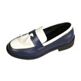 thumbnail image 2 of EliteGoogv Womens Tassel Loafers Low Heel Slip On Comfortable Walking Shoes For Women Casual Daily Footwear US:8.5, 2 of 9