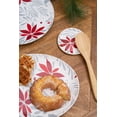 thumbnail image 4 of Poinsettia Christmas Round Decorative Platter, 4 of 6