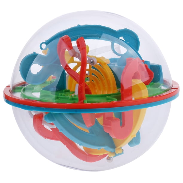 Laberinto de bola de rompecabezas 3D, juguete para niños, juego de obstáculos de dafío Laberinto de bola de rompecabezas 3D, juguete para niños, juego de obstáculos de dafío