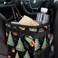 thumbnail image 6 of Christmas Tree Foldable Mini Trash Can for Car with Lid, Leak-Proof, and Hanging Storage Bag - Car Trash Can, 6 of 6