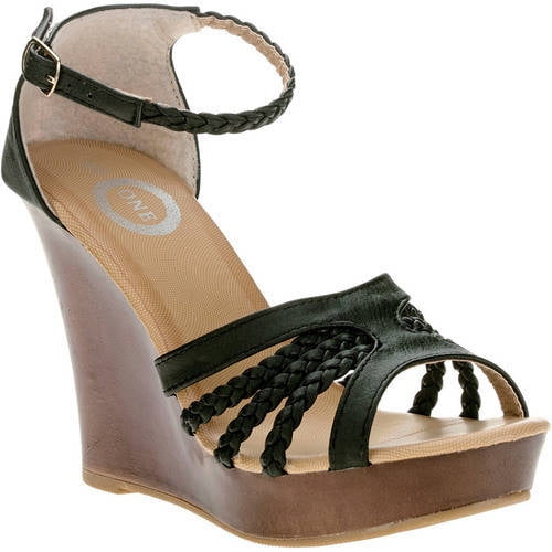 braided wedge sandals