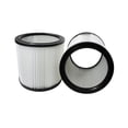 thumbnail image 5 of Replacement 90304 90350 90333 Cartridge Filter Compatible with Shop Vacuum 5 Gallon Up Wet/Dry Vacuum Cleaners,1 Pack Cartridge Filter and 2 Foam Filter, 5 of 7