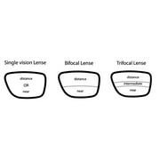 Progressive Multifocal Reading Glasses Blue Light Blocking for Men,No Line Trifocal Readers, Half Rim Metal Frame, TR90 Temple, Reading Glasses + 1.00