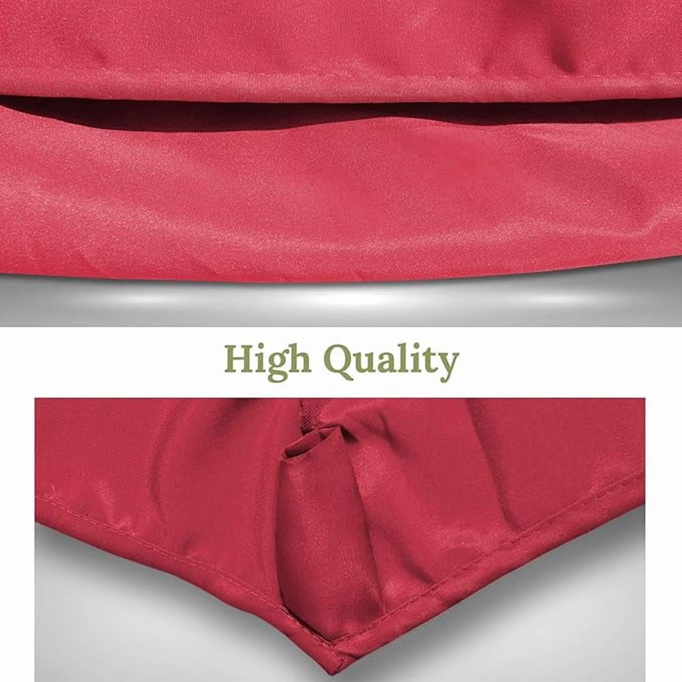 SOLAXO 9ft 6ribs Umbrella Canopy Cover Replacement Top Canopy for Patio Umbrella