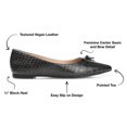 thumbnail image 6 of Journee Collection Womens Devalyn Ballet Pointed Toe Slip On Flats, 6 of 6