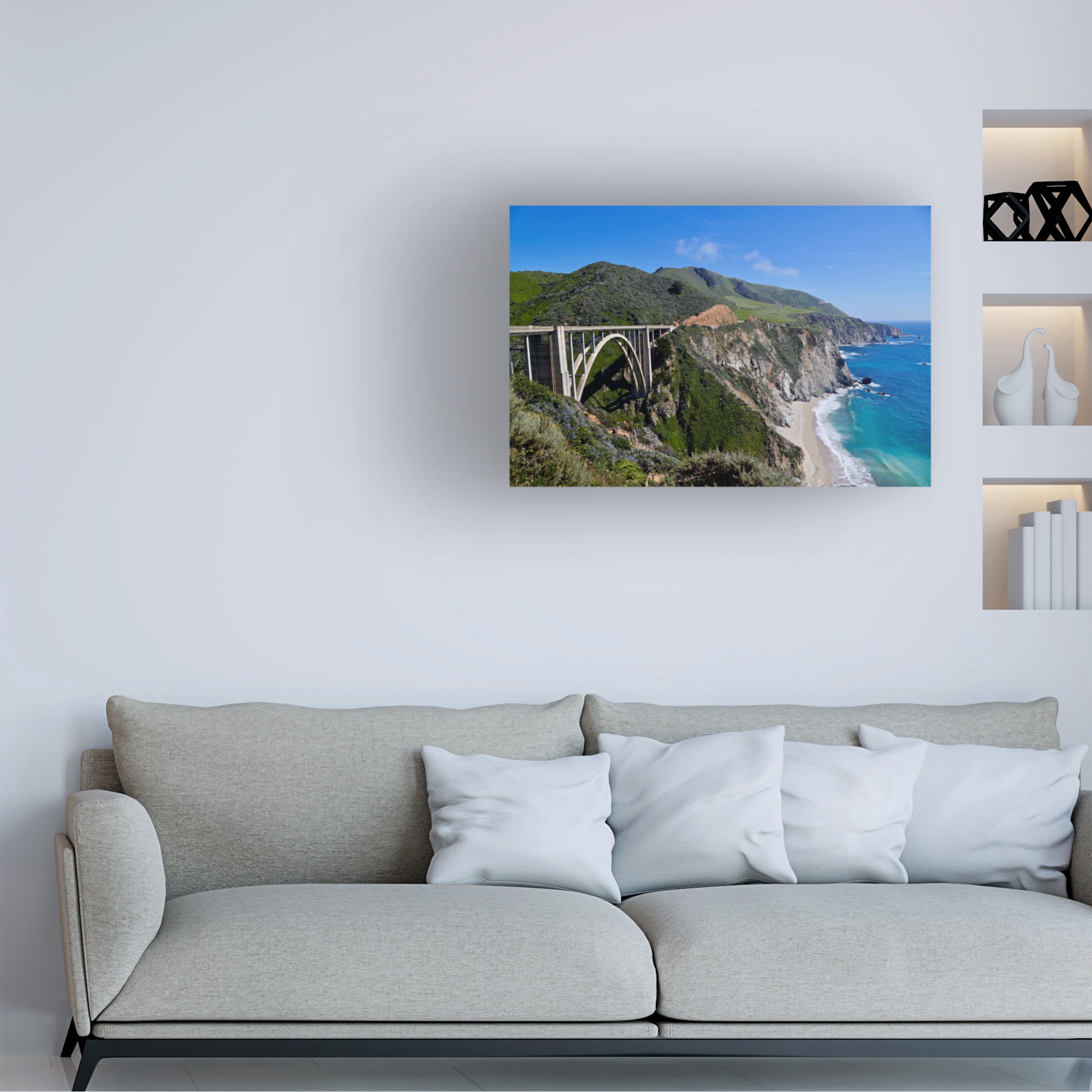 Susan Vizvary Photography 'Bixby Bridge' Canvas Art