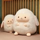thumbnail image 4 of Oveja de peluche, muñeca de lana suave y linda, juguete de oveja, regalo de cumpleaños blanco para niños, bebés, niñas, niños y adultos, 4 of 5