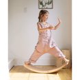 thumbnail image 3 of Kinderfeets Original Kinderboard Versatile Waldorf Wood Balance Board, Natural, 3 of 6
