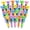 Axolotl, variant on 24 count  Multicolor Pen in  Cartoon Cute Fun 4-in-1 Cute Pens Bulk Kawaii Cow Monkeys Penguins Tigers Lions Foxes and Rabbits Shape Cool Ballpoint Pens for Fun Gifts