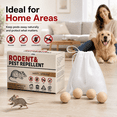 thumbnail image 2 of Mouse RodentRepellent,36 balls Peppermint Oil for Mice, Mouse, Rats, Squirrel, PestControl Indoor & Outdoor Use, Natural Deterrent Replace Trap Poisoning Family & Pet Safe Green, 2 of 6