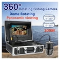 thumbnail image 2 of 10 Inch 20m/50m/100m Underwater Fishing Video Camera Fish Finder IP68 Waterproof 20 LEDs 360 Degree Rotating Panoramic Camera ,Fishing Observation Device, 2 of 6