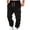 Noir, variante sur fartey Pantalon de Survêtement Chaud en Molleton pour Homme avec Cordon de Serrage, Taille Élastique, Pantalon Athlétique, Poches de Détente, Ample, Léger, Joggers de Sport, Bas Resserré, Pantalon, P-4TG