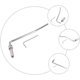 thumbnail image 4 of Whammy Bar for Electric Guitar Vibrato Arm Function 1Pcs Silver Metal, 4 of 5