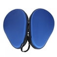 thumbnail image 3 of Wchiuoe Table Tennis Racket Waterproof PU Table Tennis Racket Case Pong Paddle Bat Bag, 3 of 8