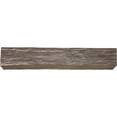 thumbnail image 2 of Ekena Millwork 8"H x 10"D x 36"W Riverwood Faux Wood Fireplace Mantel, Vintage Mahogany, 2 of 13