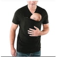 thumbnail image 1 of Portabebés Canguro Bolsillo Grande Chaleco Camiseta Hombres Mujeres Papá Mamá Cuidado Unión Camisas A, 1 of 4