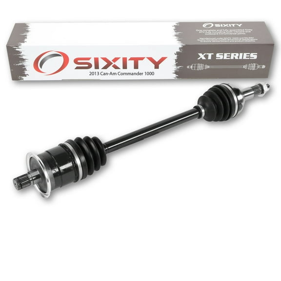 Sixity XT Rear Left Axle compatible with Can-Am Commander 1000 2013 - STD DPS XT X 1000 EFI 4X4