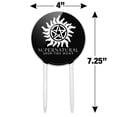 thumbnail image 2 of Acrylic Supernatural Anti Possession Symbol Cake Topper Party Decoration for Wedding Anniversary Birthday Graduation, 2 of 7