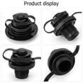 thumbnail image 6 of LEORX 4Pcs Boat Air Valve PVC Inflation Pump Hose Adapter for Kayak Canoe Raft, 6 of 6
