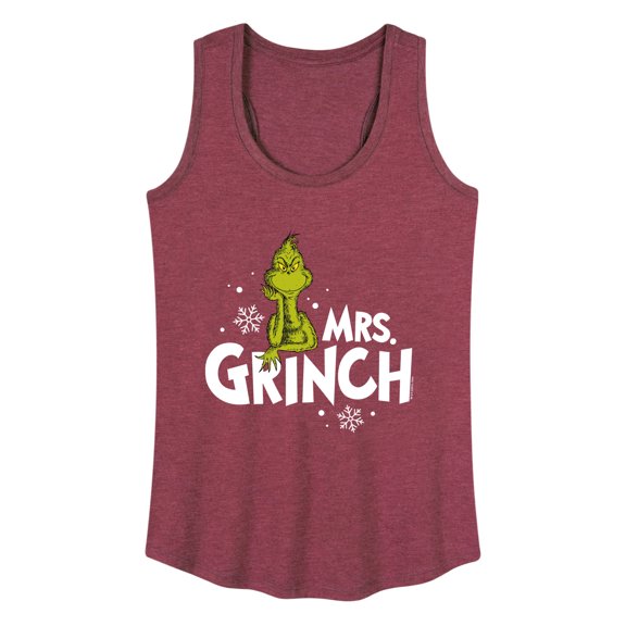 The Grinch - Mrs. Women's Graphic Racerback Tank