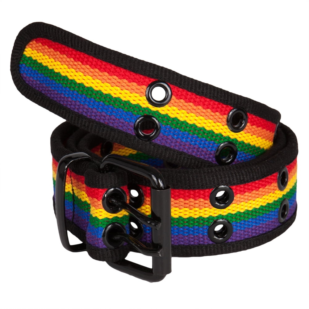 Rainbow Web Double Grommet Belt - Large - Walmart.com