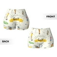 thumbnail image 3 of Sikiie Golf Icons And Golfer Print Workout Shorts Women Scrunch Butt Gym Shorts Seamless High Waist Tummy Control Yoga Biker Athletic Shorts, 3 of 5