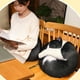 thumbnail image 5 of Almohadas, Cojines decorativos, Ropa de cama, Almohada, Regalos para mujeres, Almohada de gato Juguete Gatos Muñeca Muñeca infantil Futón Tatami Cojín 17.71 pulgadas Almohadas de felpa, 5 of 6