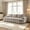 Camel, variant on AUU 100" Extra Large Curved Front Compressed Sectional Sofa – 3-Seat Cloud-Like Boucle Couch with High Resilience Foam, Easy to Move & Ship, Modern Oversized Sofa for Living Room